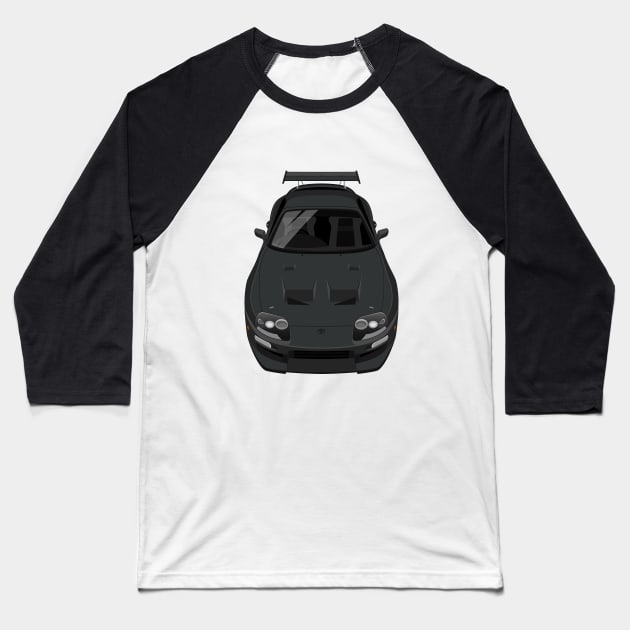 Supra GT MK3 3rd gen 1JZ Body Kit - Black Baseball T-Shirt by jdmart